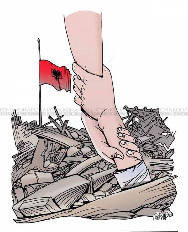 Ανακοίνωση ΝΑΡ-νΚΑ για τον σεισμό στην Αλβανία-Mesazh solidariteti i drejtuar popullit Shqiptar nga Organizatat Politike i NAR edhë nKAs