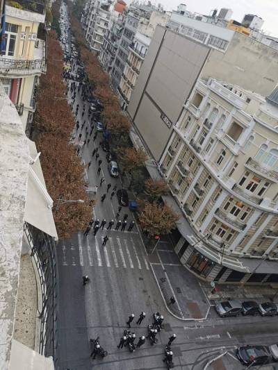 Θεσσαλονίκη: Δελτίο Τύπου για τη δημιουργία της Πρωτοβουλίας Αλληλεγγύης διαδηλωτών/τριών της Πορείας του Πολυτεχνείου