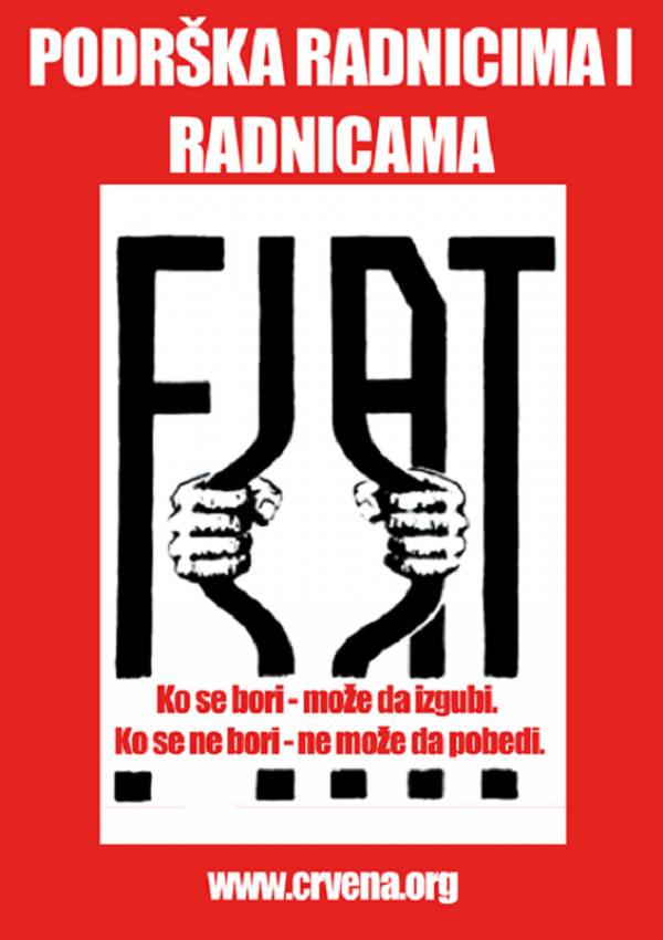 Ταξική Κίνηση Θεσσαλονίκης: για ένα σημαντικό εργατικό αγώνα στη Fiat Plastik της Σερβίας
