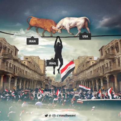 Ο εξεγερμένος λαός του Ιράκ είναι ενάντια στα πολεμικά σχέδια ΗΠΑ-Ιράν