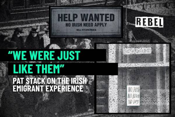 «Ήμασταν ακριβώς όπως αυτοί». Η εμπειρία των Ιρλανδών μεταναστών -Pat Stack