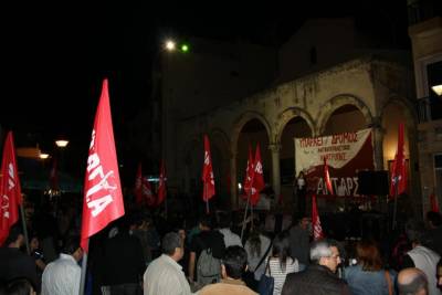 ΑΝΤΑΡΣΥΑ Ηρακλείου: Ανεπιθύμητοι οι φασίστες της Χρυσής Αυγής στο Ηράκλειο