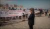 Διαμαρτυρία μαθητ(ρι)ών στη Νίσυρο μπροστά στην Πρόεδρο της Δημοκρατίας, για το έγκλημα στα Τέμπη