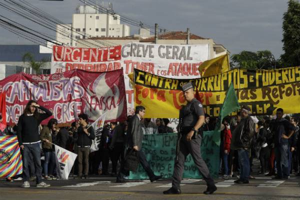 Γενική απεργία στη Βραζιλία