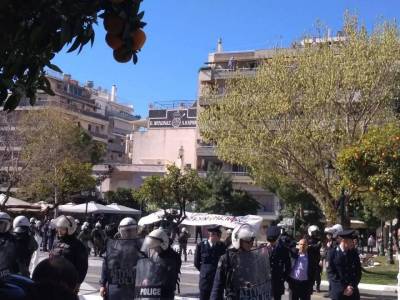 ΤΕ ΑΝΤΑΡΣΥΑ Καλλιθέας: Καταγγελία για τις προκλήσεις των φασιστών και την επίθεση των ΜΑΤ στους αντιφασίστες και αντιφασίστριες της Καλλιθέας στις 25 του Μάρτη